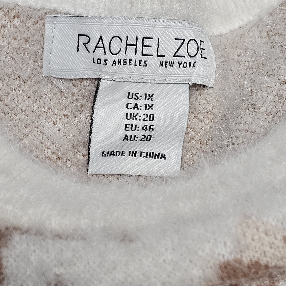 Rachel Zoe Short Sleeve Sweater Top Size XL - Picture 10 of 14